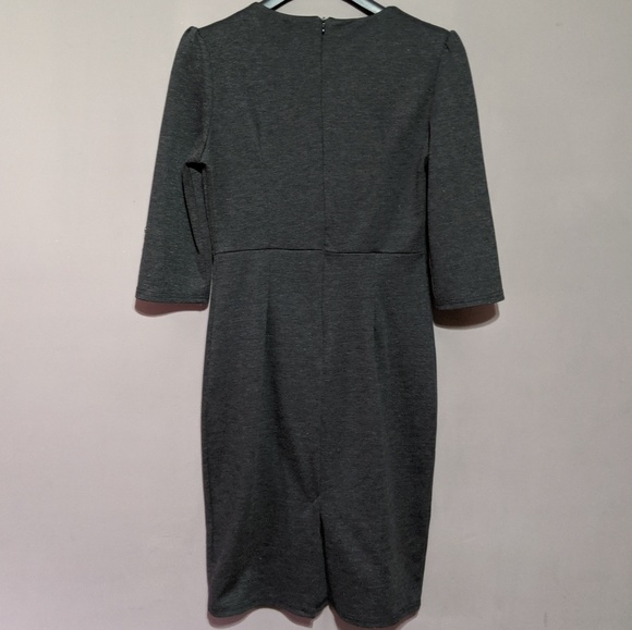 Women Retro 3/4 Sleeve Pencil Dress - Picture 2 of 2